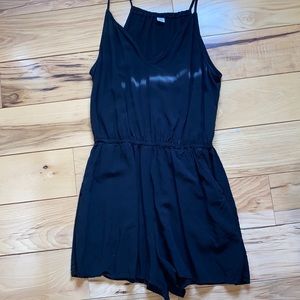 old navy black romper